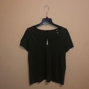 VS open back olive shirt